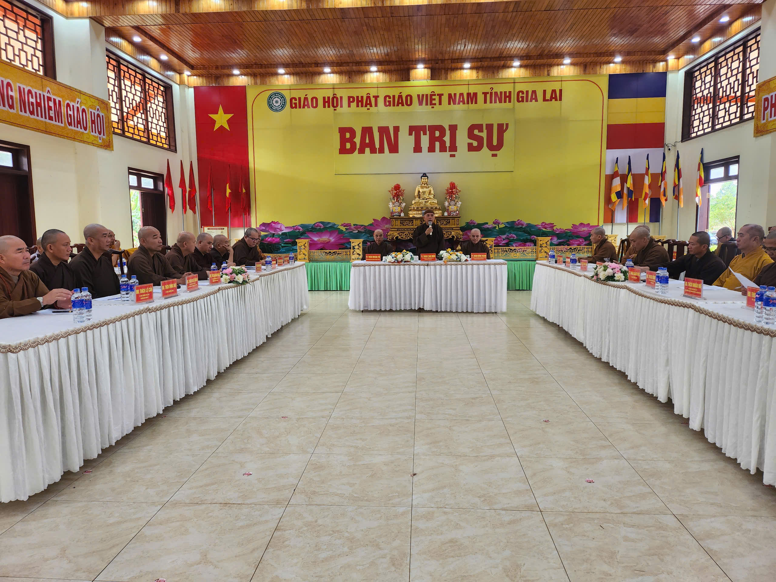 Ban Thường trực họp lần thứ 10 rà soát công tác chuẩn bị Đại hội đại biểu Phật giáo tỉnh lần thứ I, nhiệm kỳ 2026-2031.